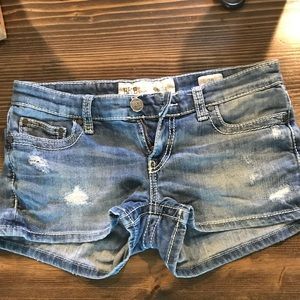 BKE denim shorts